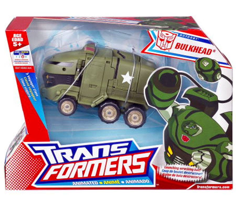 Buy Transformers Animated Voyager Autobot Bulkhead Green