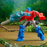 Transformers Beast Alliance Optimus Prime Chainclaw Beast Weaponizer rise of the beasts ROTB toys combined photo