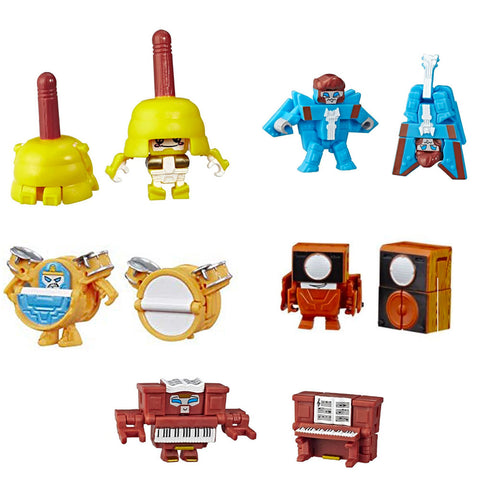 Transformers Botbots Series 3 Music Mob Complete Set of 5