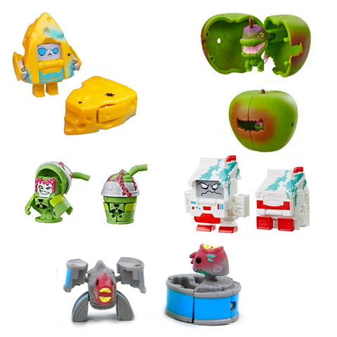 Transformers Botbots Series 2 Spoiled Rottens Complete set of 5 Toys