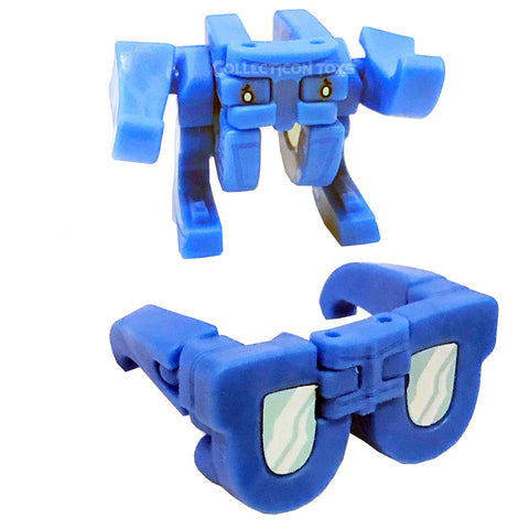 Transformers Botbots Series 5 Frequent Flyers Sandy Shades Blue Sunglasses Toy