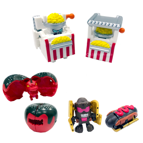 Transformers Botbots Series 5 Movie Moguls Complete set of 3 Bratworst Sweet Fang Brash Butterhead