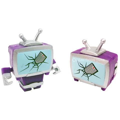 Transformers Botbots Series 5 Retro Replays Telly Broken television Robot Toy