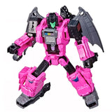 Transformers Buzzworthy Bumblebee Worlds Collide Deluxe Fangry Bisko robot toy