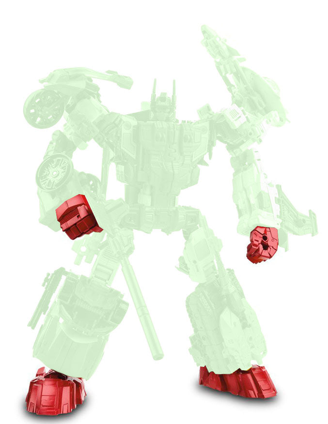 Transformers Combiner Wars Computron Hands & Feet Parts - Accessories Transformers Combiner Wars Computron Hands & Feet Parts - Accessories