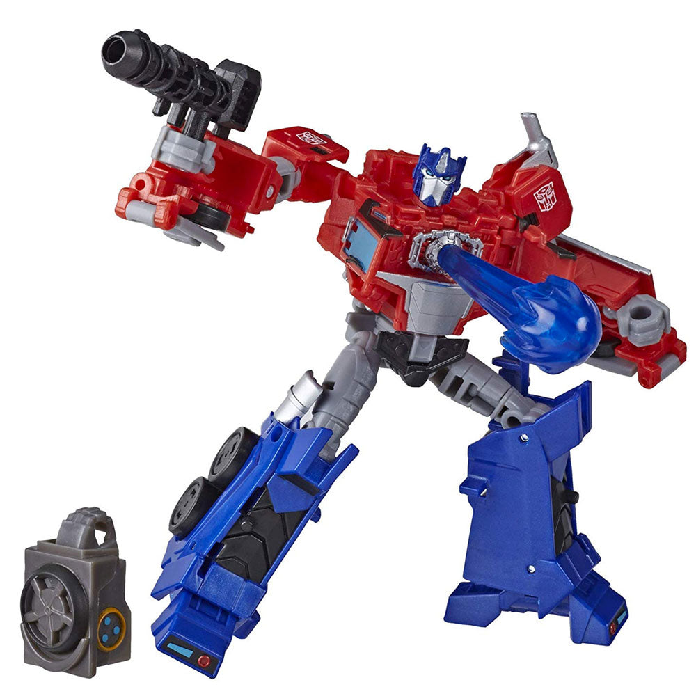 Transformers Prime Commander Optimus Prime Cyberverse Action Figure Toy 4