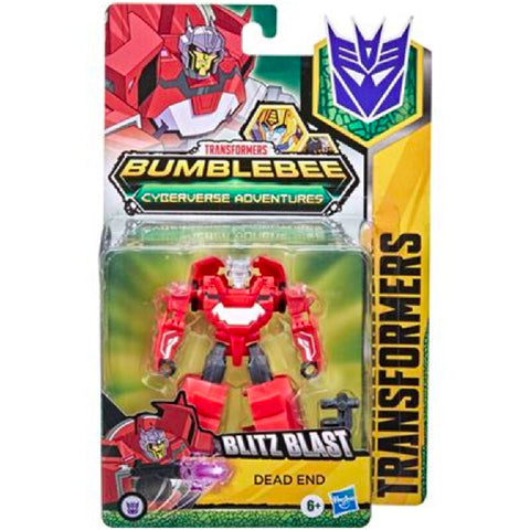 Transformers Cyberverse Adventures Warrior Blitz Blast Dead End Box Package Front