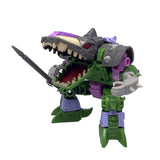 Transformers Earthrise ER EX-07 Deluxe Quintesson Allicon Japan TakaraTomy Mall Exclusive alligator robot yellow snout toy side
