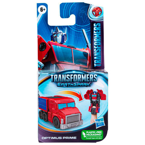 Transformers Earthspark Optimus Prime Tacticon box package front