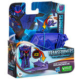 Transformers Earthspark Soundwave 1-step flip changer box package front angle