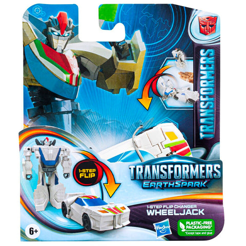 Transformers Earthspark Wheeljack - 1-step Flip Changer
