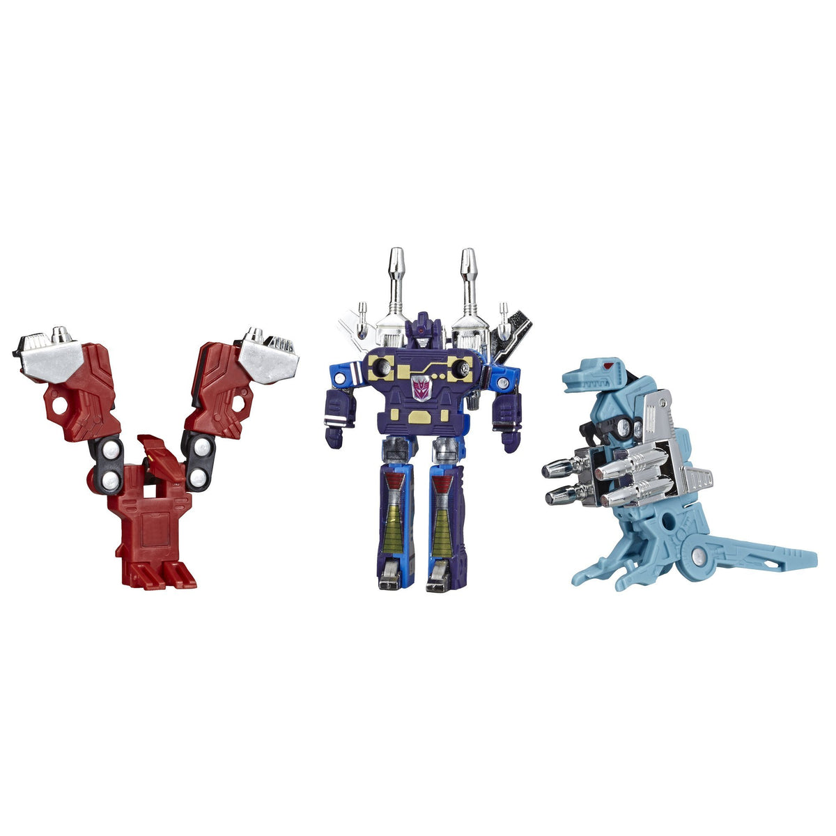 Transformers Vintage G1 Dinocassettes Gurafi, Noizu and Frenzy Reissue - 3-pack