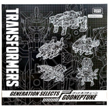 Transformers Generations Selects Beast Wars II Combiner Wars God Neptune Giftset Japan TakaraTomy box package black sleve japanese