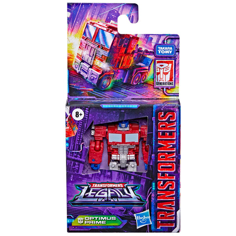 Transformers Generations Legacy G1 Optimus Prime core class box package front