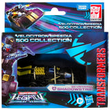 Transformers Generations Legacy Velocitron Speedia 500 Collection G2 Universe Shadowstrip deluxe black dragstrip stunticon walmart exclusive box package front digibash