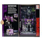 Transformers Masterpiece Shattered Glass Optimus Prime Window Box Open