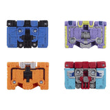 Transformers Generations Selects WFC-GS10 Micromaster Spy Patrol Wingthing Knock Skar Frenzy Cassette back Toy