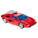 Transformers Generations Selects WFC-GS20 Deluxe Spin-out red lambo race car toy