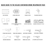 Transformers Generations Selects WFC-GS17 deluxe centurion drone weaponizer weapon pack accessories guide