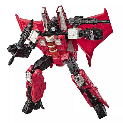 Transformers War For Cybertron Generations Select WFC-GS02 Voyager Decepticon Red Wing Robot Toy