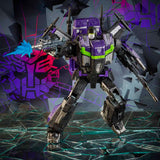 Transformers Generations Shattered Glass Collection Commander Jetfire black robot action figure toy armor photo