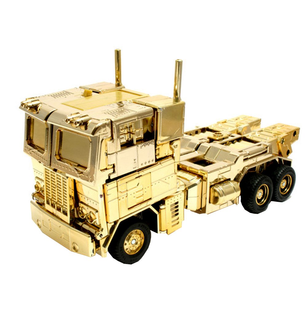 Transformers Lucky Draw Gold Chrome Masterpiece MP-01 Convoy