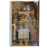 Transformers Lucky Draw Masterpiece MP-01 Convoy Optimus Prime Gold Chrome Inner Box