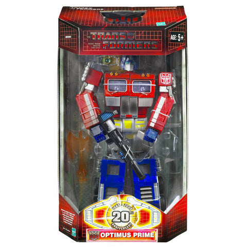 Transformers Masterpiece 20th Anniversary Optimus Prime Hasbro USA Box Package