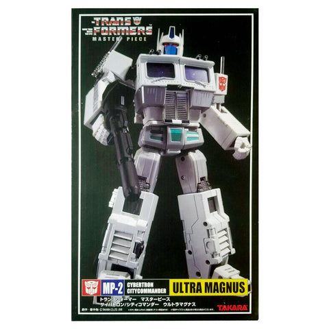 Transformers Masterpiece MP-02 Ultra Magnus White Cab 2005 Original Takara Japan Box Package Front