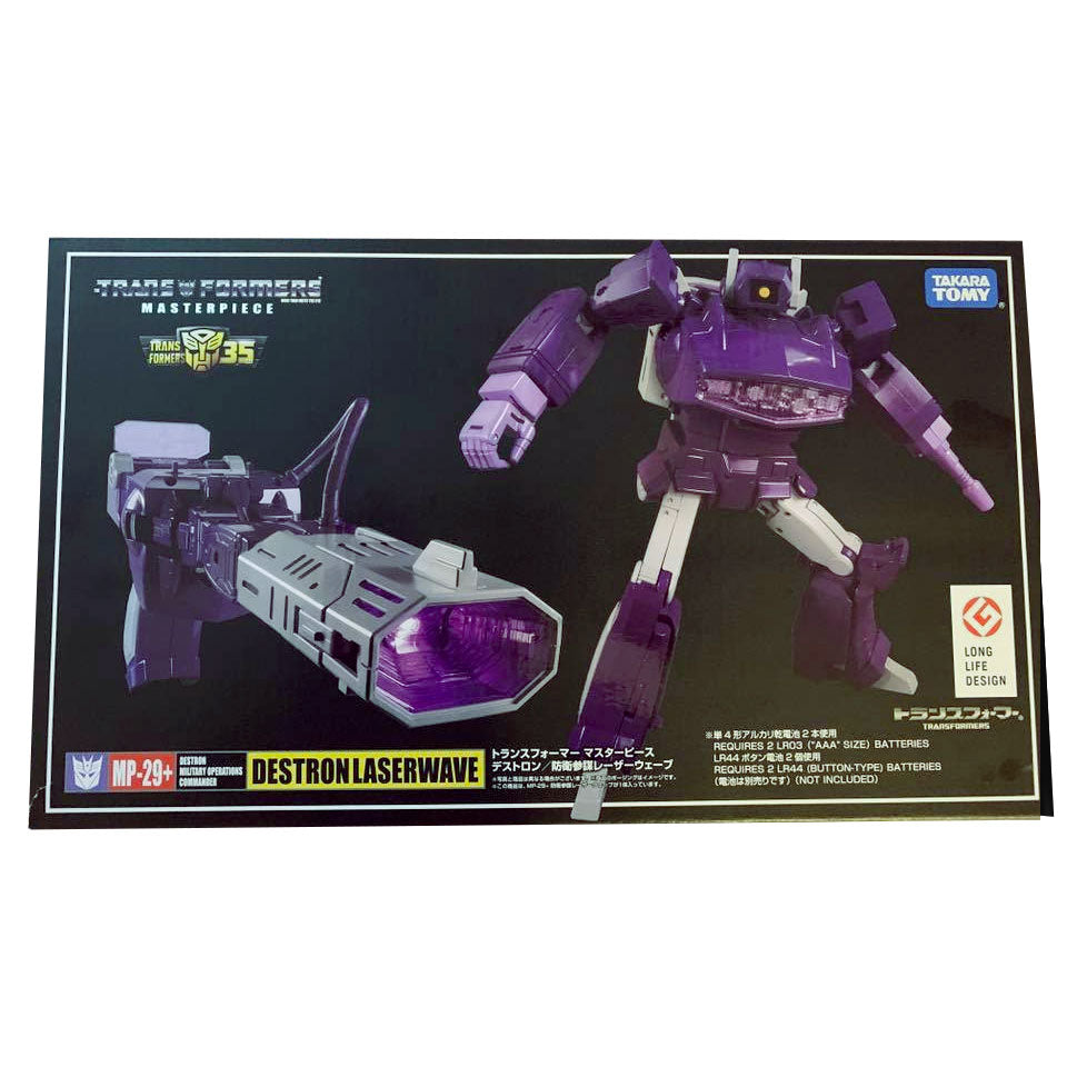 トランスフォーマー MP-29 DESTRON LASERWAVE 他２体 Transformers Masterpiece Destron Laserwave MP-