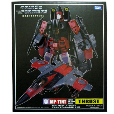 Transformers Masterpiece MP-11NT Thrust Destron New Jetron Warrior Japan TakaraTomy Box Package Front