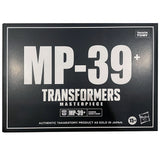 Transformers Masterpiece MP-39+ Spinout Red Diaclone Sunstreaker Box package black sleeve Front USA Hasbro