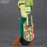Transformers Masterpiece MP-10DC Convoy Duckcamo Ver. Cybertron Commander Side leg camouflage