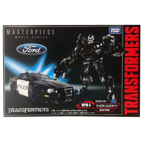 Transformers Masterpiece Movie Series MPM-5 Barricade Japan TakaraTomy Box Package Front