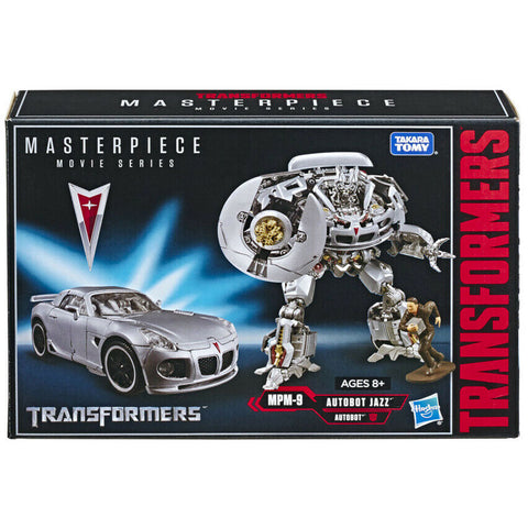 Transformers Masterpiece Movie MPM-9 Jazz Sam Witwicky Shia LaBouf Box Package Front USA Hasbro