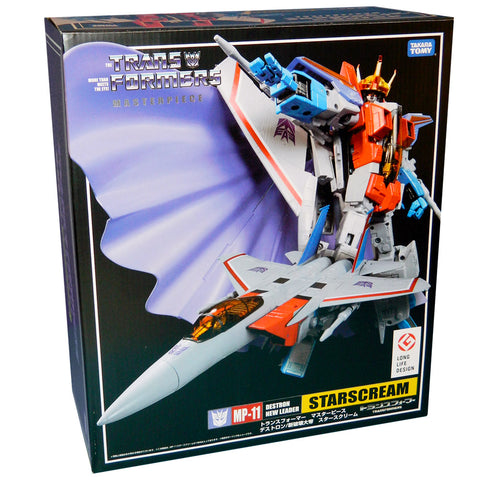 Transformers Masterpiece MP-11 Starscream Destron New Leader 2017 reissue box package long life design