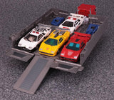 35th Anniversary Transformers Masterpiece MP-44 G1 Optimus Prime Convoy 3.0 version 3 Color Robot Trailer open