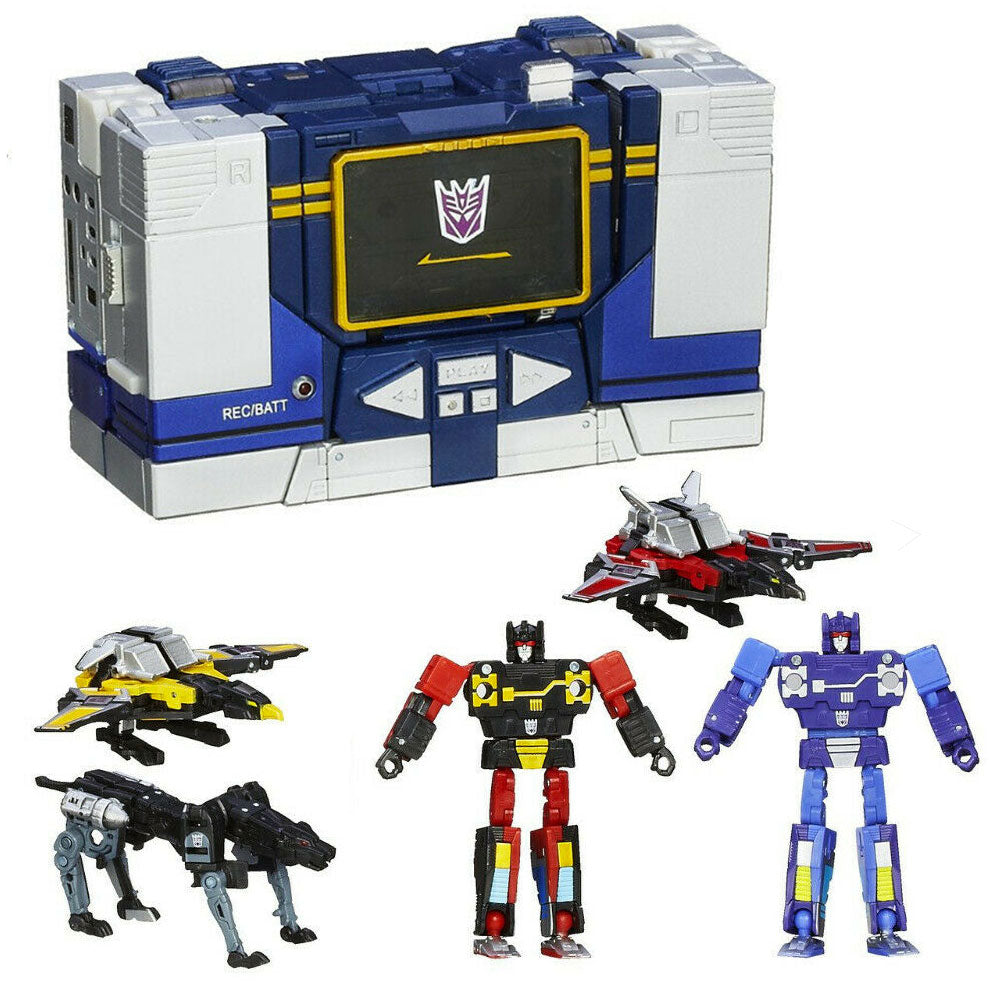 TRANSFORMERS MASTERPIECE MP-02 outlet SOUNDWAVE W/5 CASSTTES + 2 BONUS CASSETTES