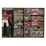 Transformers Masterpiece MP-44 Convoy ver 3.0 Optimus Prime with Trailer box package back