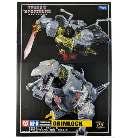 Transformers Masterpiece MP-8 Grimlock First Run 25 Years Box Package Front Japan TakaraTomy