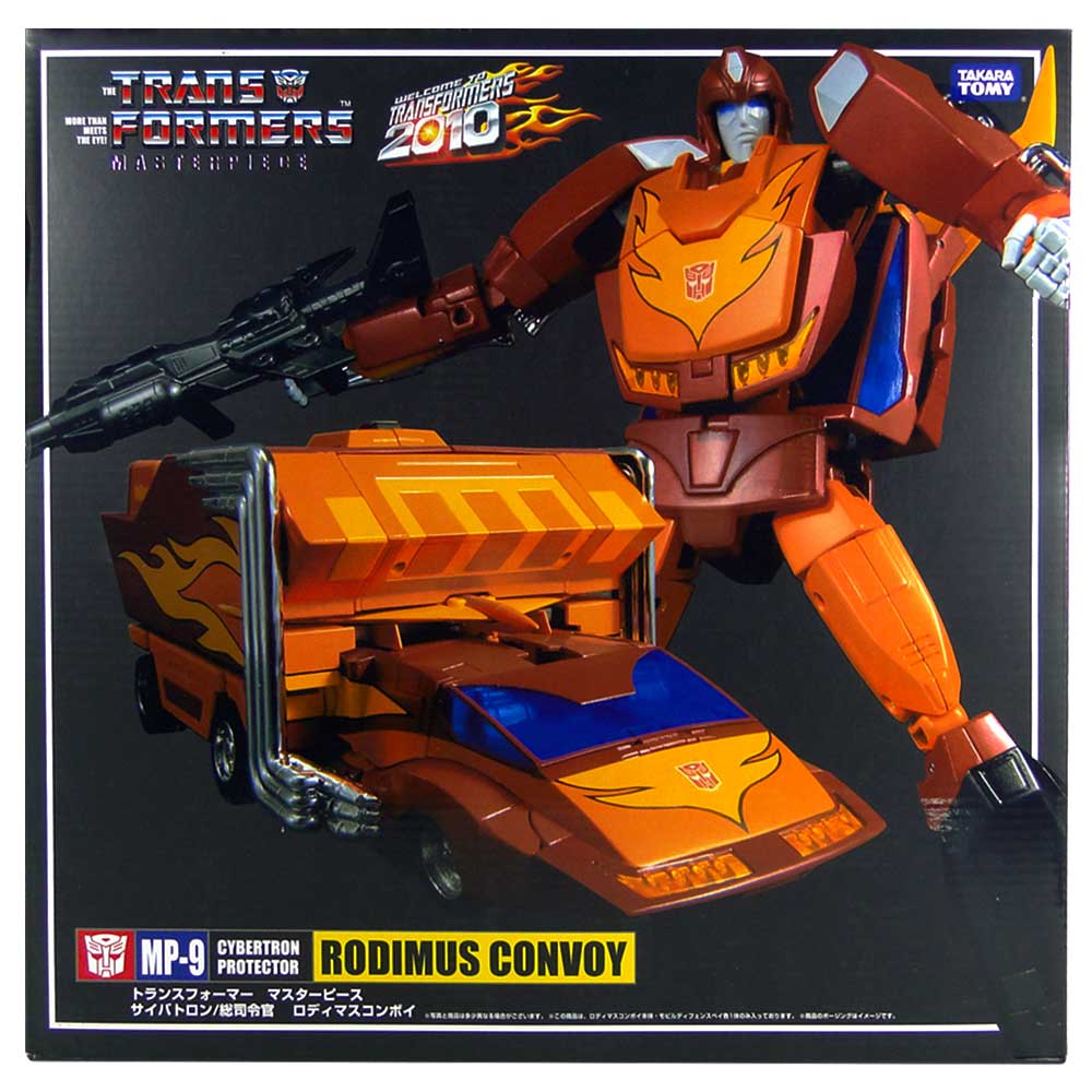 Takara Tomy - 調整済み MP9 ロディマスコンボイ トランスフォーマー Transformers Masterpiece MP-9 Cybertron Protector Rodimus Convoy