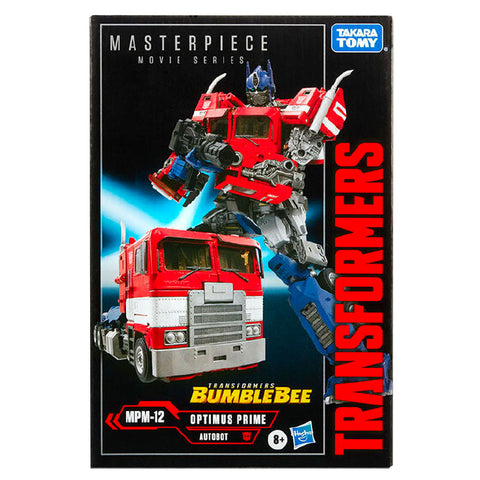 Transformers Movie Masterpiece MPM12 Optimus Prime Bumblebee Movie Film Hasbro USA Target Exclusive Box Package Front