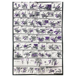 Transformers Movie Masterpiece Series MPM-10 Starscream Japan Takaratomy japanese instruction sheet back