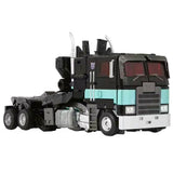 Transformers Masterpiece Movie series MPM-12 Nemesis Prime bumblebee movie hasbro USA black semi truck cab toy side