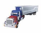 Transformers Movie Studio Series 44 Leader Class DOTM Optimus Prime Jetpack Semi Trailer Render