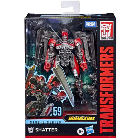 Transformers Movie Studio Series 59 Deluxe Shatter Jet Box Package