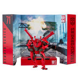 Transformers Movie Studio Series 71 Deluxe Dino DOTM action figure toy display scene backdrop