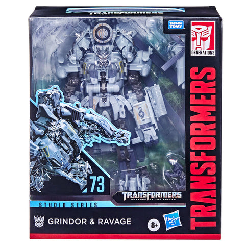 Transformers Movie Studio Series 73 Leader Grindor & Ravage box package front