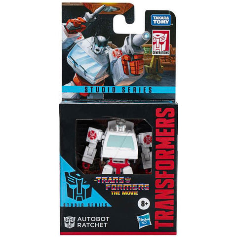 Transformers Movie Studio Series 86 Core Ratchet G1 Box package front
