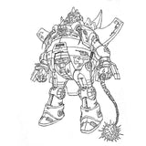 Transformers Movie Studio Series 86 Deluxe Gnaw Sharkticon character art